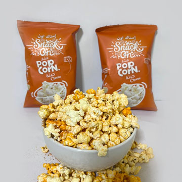 salted popcorn